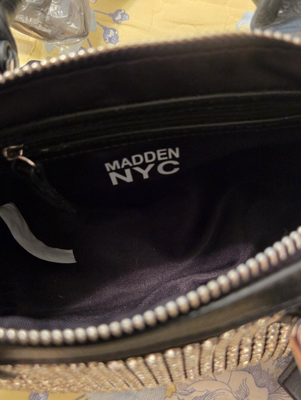 Madden NYC Crystal Barrel Bag Crossbody - Picture 10 of 12